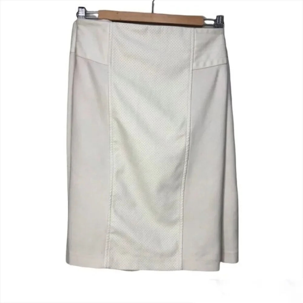 𝅺SIZE 20 Addition Elle Michel  Studio Cream Pencil Skirt